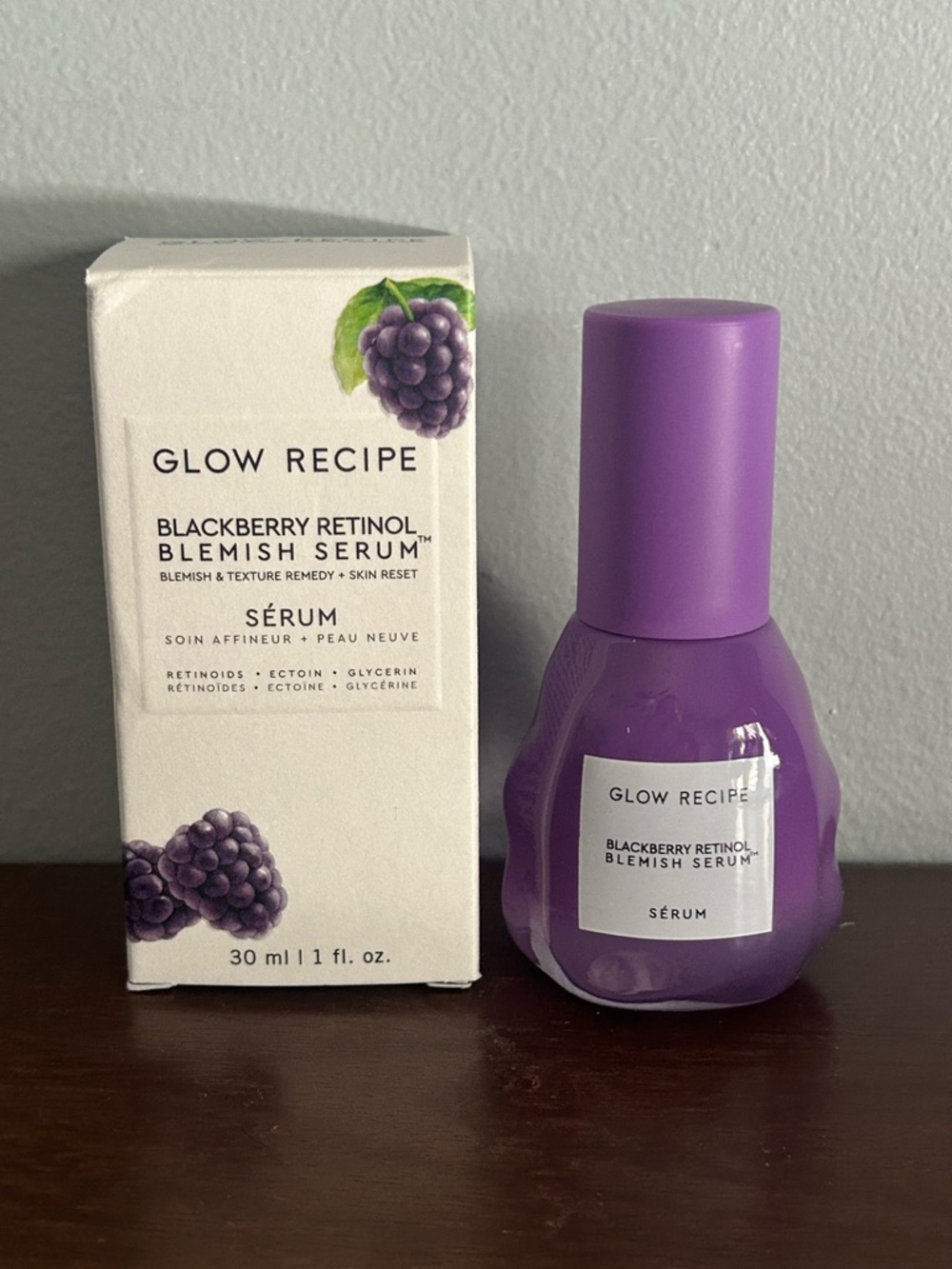 Glow Recipe Blackberry Retinol Blemish Serum